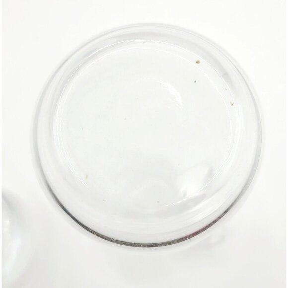 Set Of 2 Clear Glass Decanters Oil & Vinegar Cruets With Stopper And Pour Spout - Picture 7 of 9